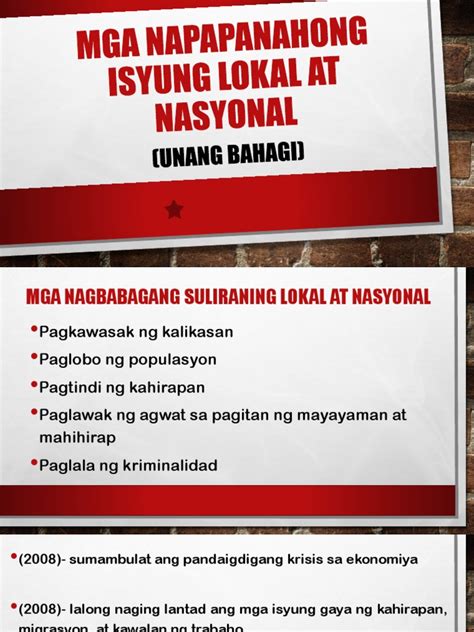 napapanahong isyu sa pilipinas 2024|Napapanahong isyu ng pilipinas (2024) .